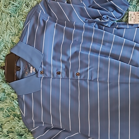 nwt men's sz s Greg Norman weatherknit rain protection golf vest and polo shirt - Picture 3 of 3